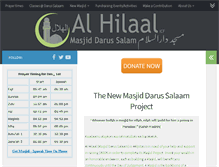 Tablet Screenshot of alhilaal.org